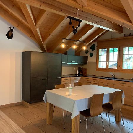 Ferienwohnung Talhaus Lauterbrunnen Ngoại thất bức ảnh