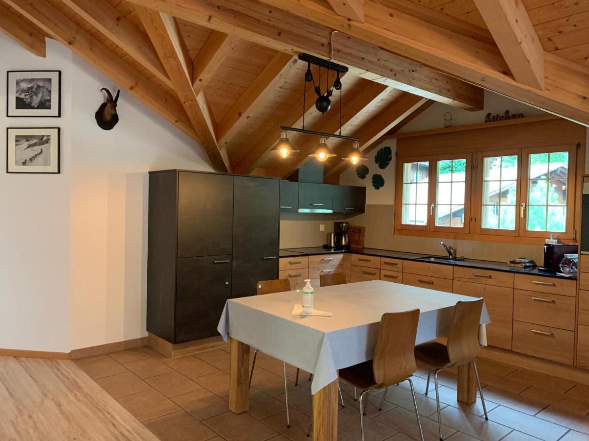Ferienwohnung Talhaus Lauterbrunnen Ngoại thất bức ảnh