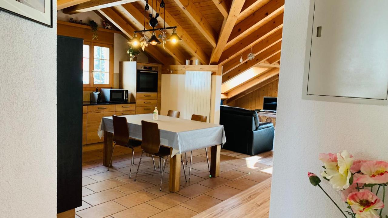 Ferienwohnung Talhaus Lauterbrunnen Ngoại thất bức ảnh